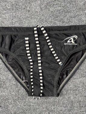 Agon Aliso Polo Speedline 2.0 Brief Size 26 - Black/Teal - New With Defects